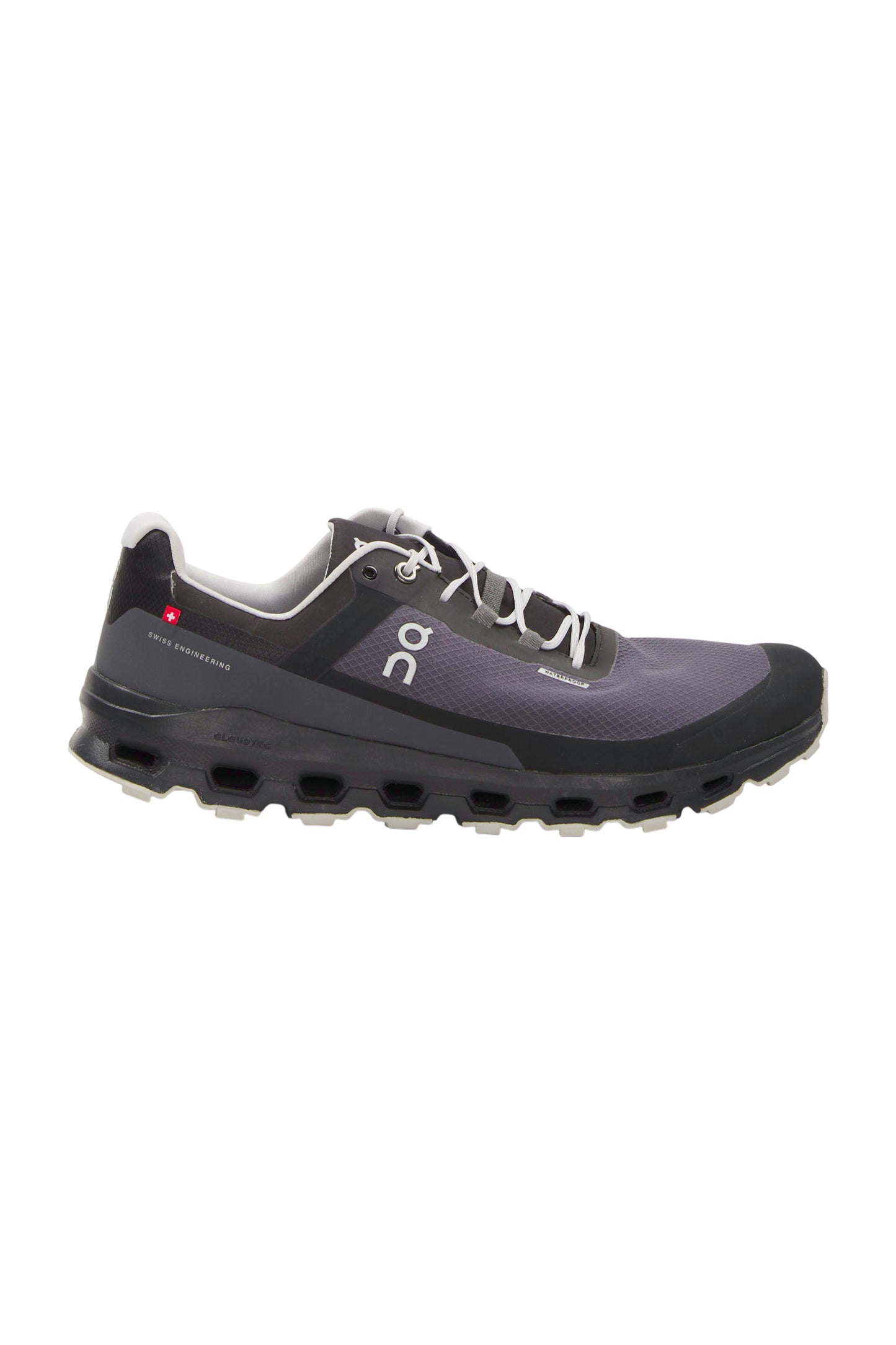 ON Running Cloudvista Waterproof Herren Laufschuhe - Dunkelgrau/Schwarz
