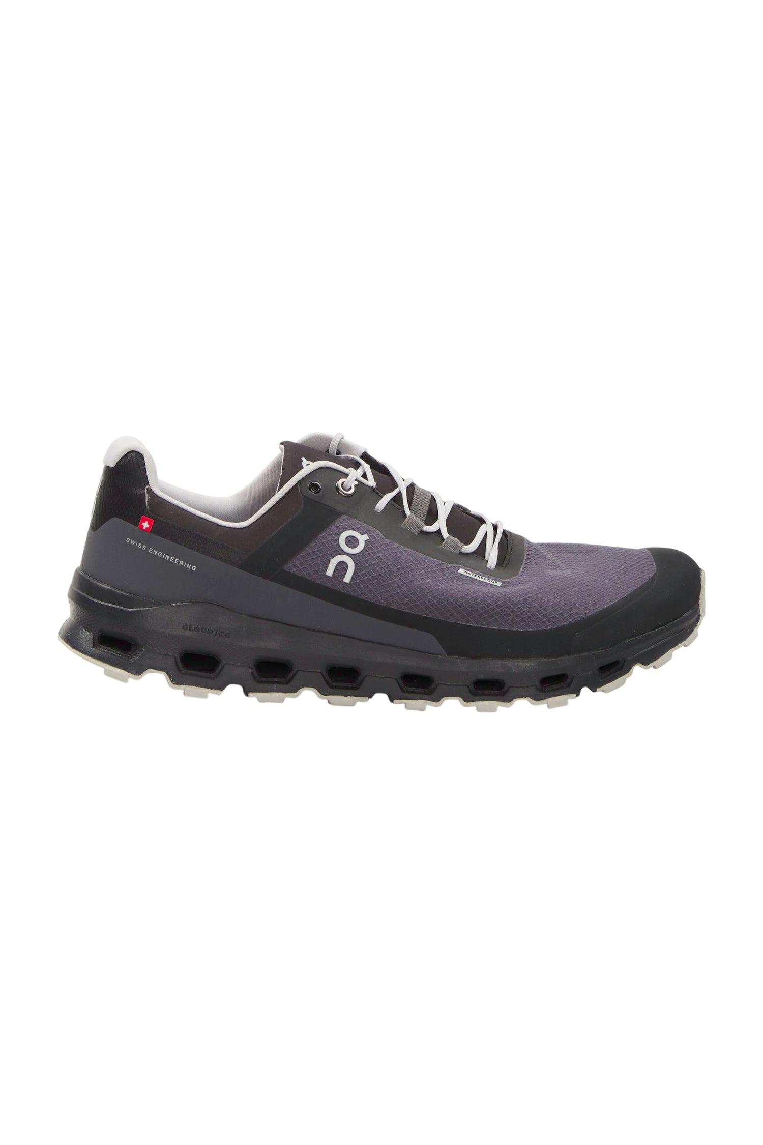 ON Running Cloudvista Waterproof Herren Laufschuhe - Dunkelgrau/Schwarz