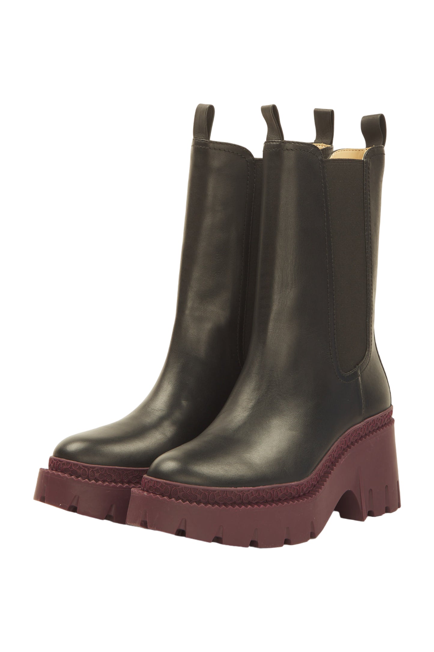 Coach Boots Size 39 Schwarz 