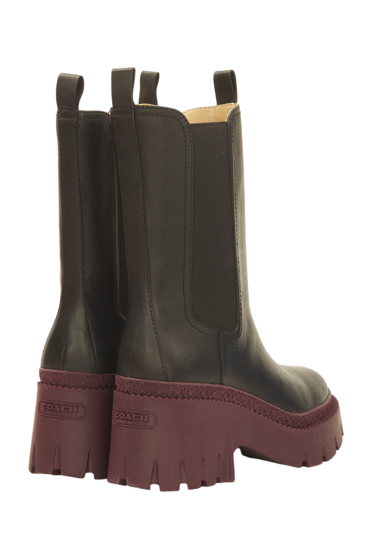 Coach Boots Size 39 Schwarz 