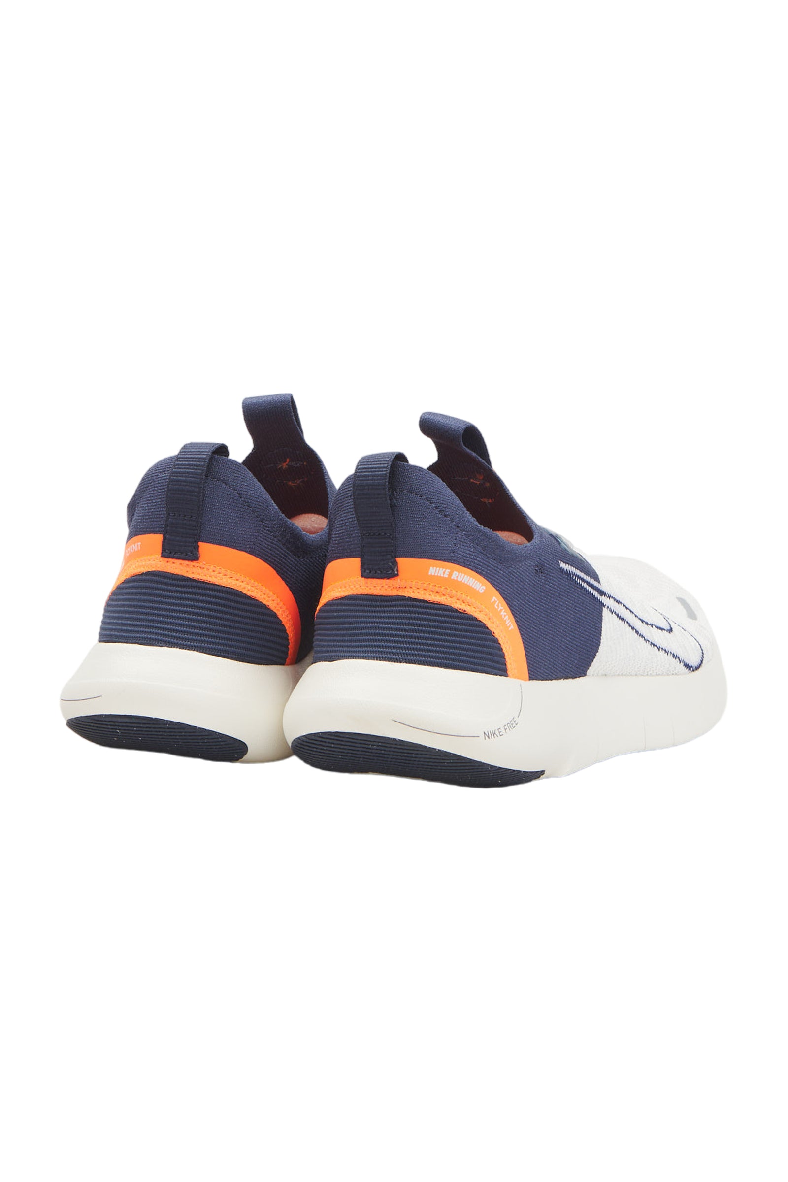 Nike Free Run Flyknit NN Herren Laufschuhe - Blau/Weiß