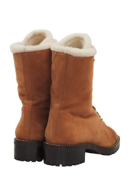 Stuart Weitzman Schnürstiefeletten Size 39 Bronze 