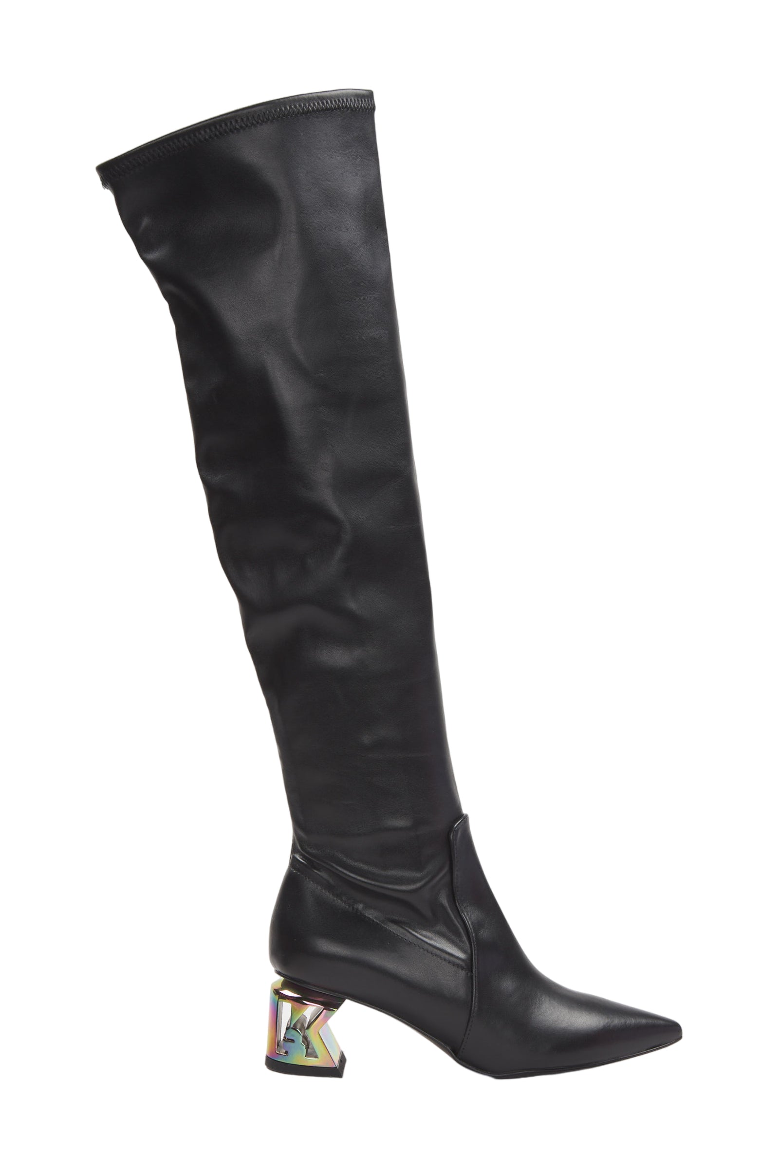 Karl Lagerfeld Overknees Size 37 Schwarz 