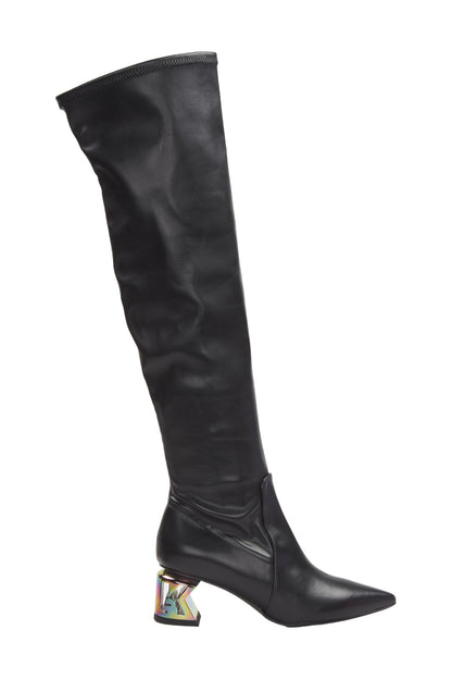 Karl Lagerfeld Overknees Size 37 Schwarz 