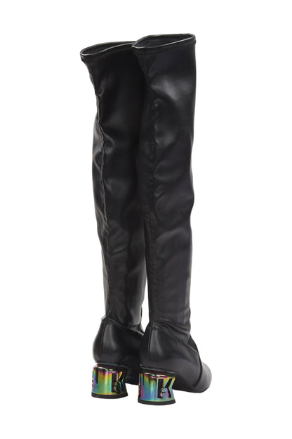 Karl Lagerfeld Overknees Size 37 Schwarz 