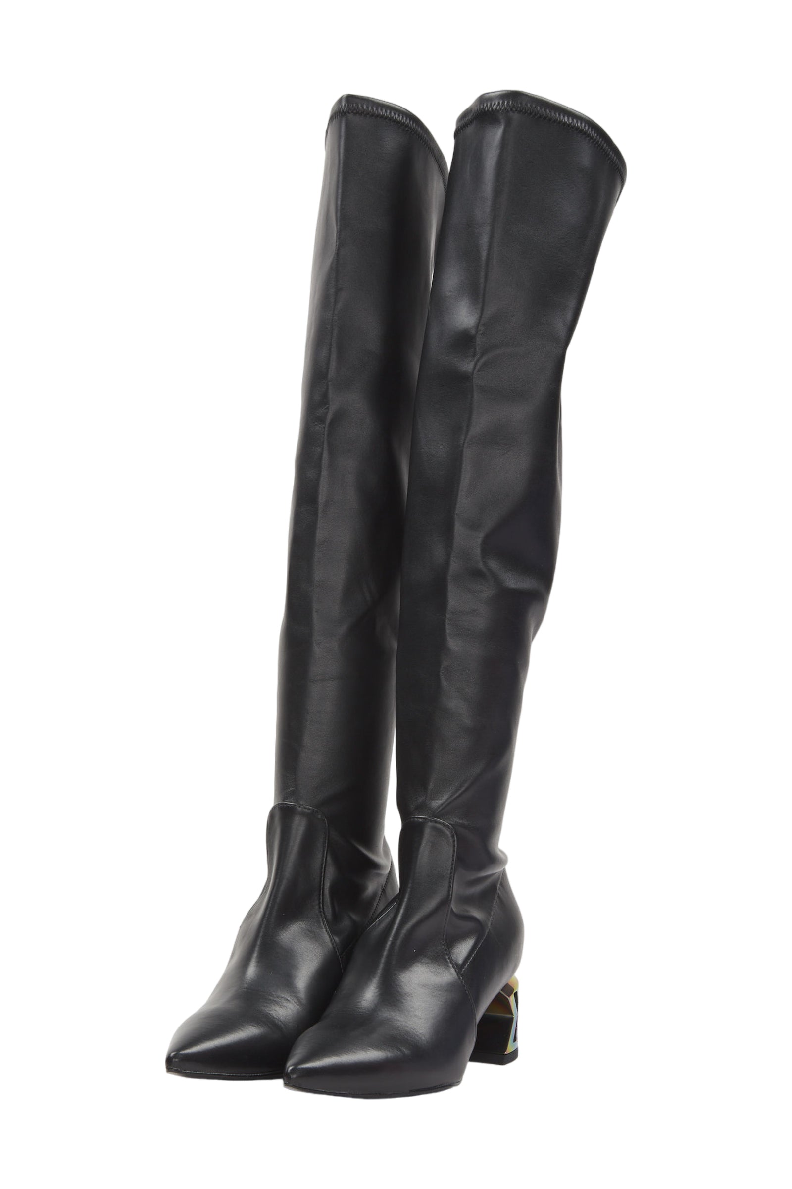 Karl Lagerfeld Overknees Size 37 Schwarz 