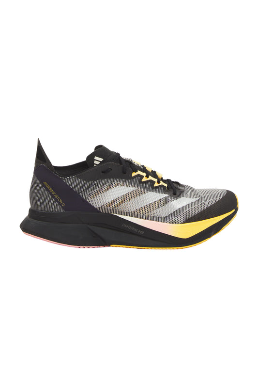 Adidas Adizero Boston 12 Herren Laufschuhe - Core Black/Zero Metallic/Spark
