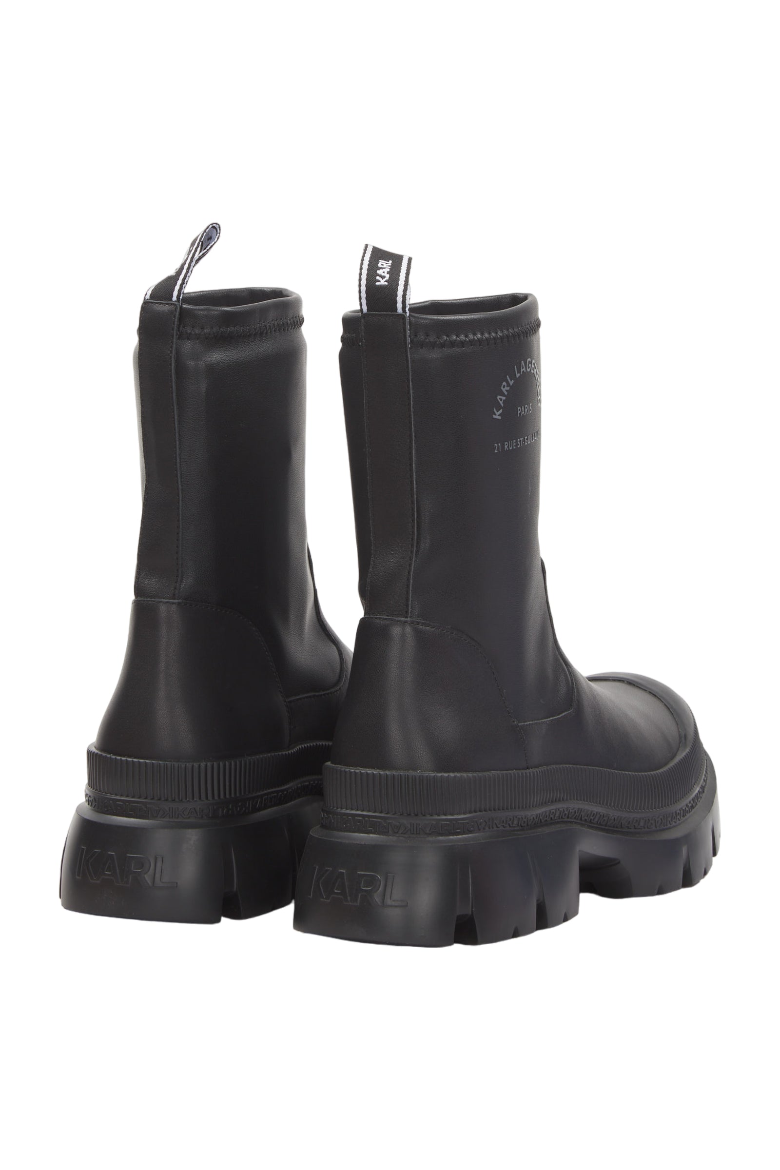 Karl Lagerfeld Boots Size 40 Schwarz 