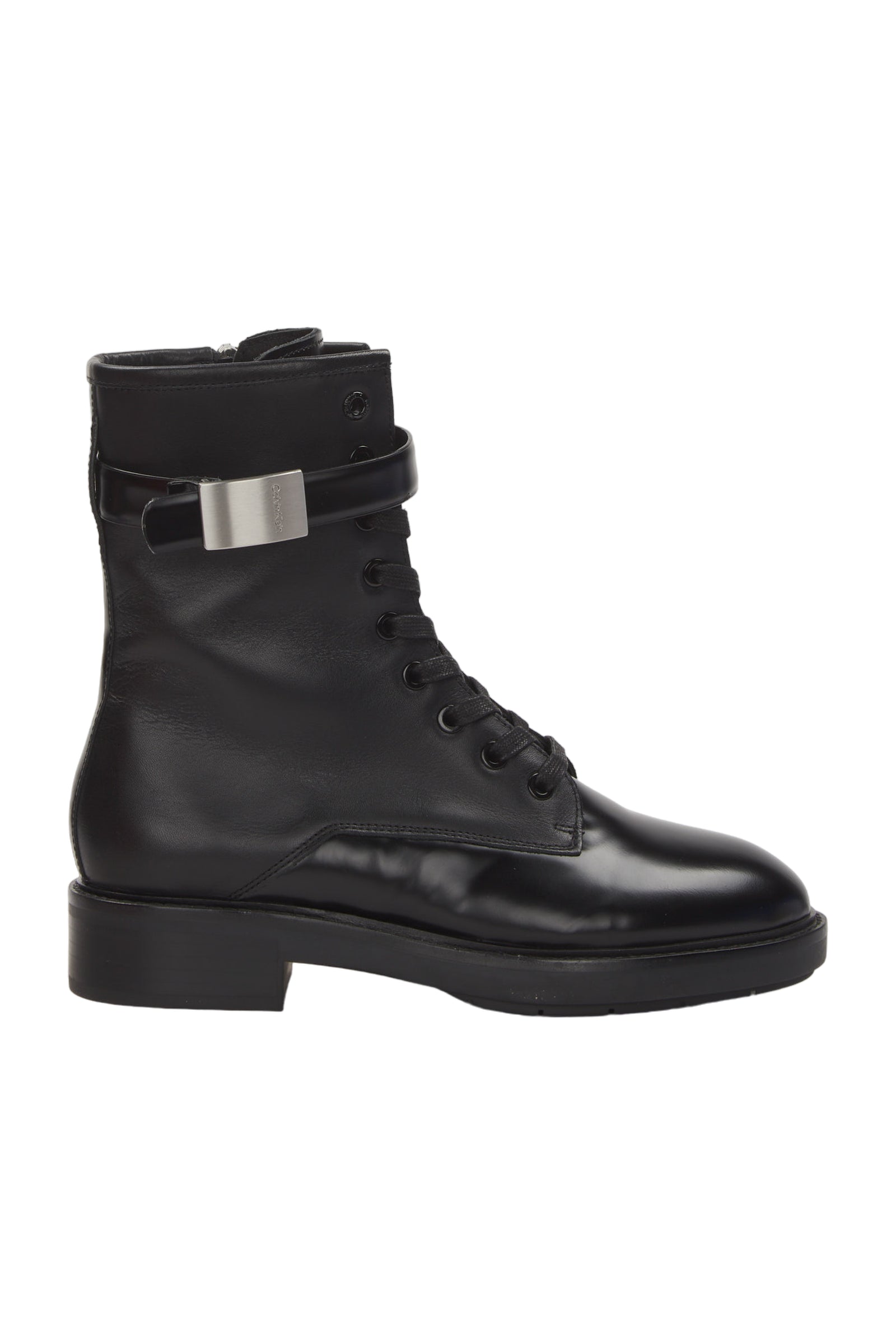 Calvin Klein Schnürstiefeletten Size 38 Schwarz 