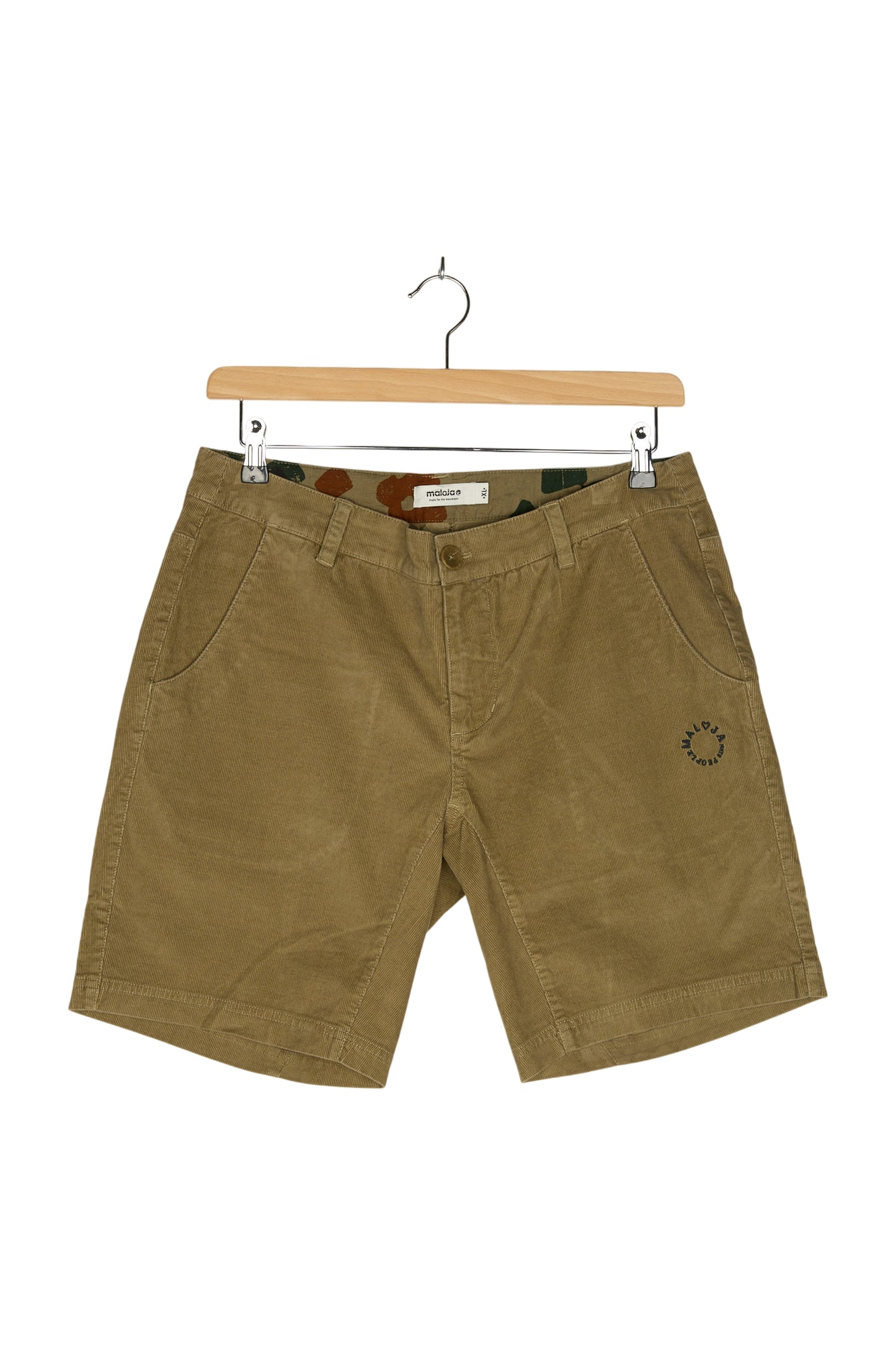 GOLICAM. Organic Cord Stretch Shorts