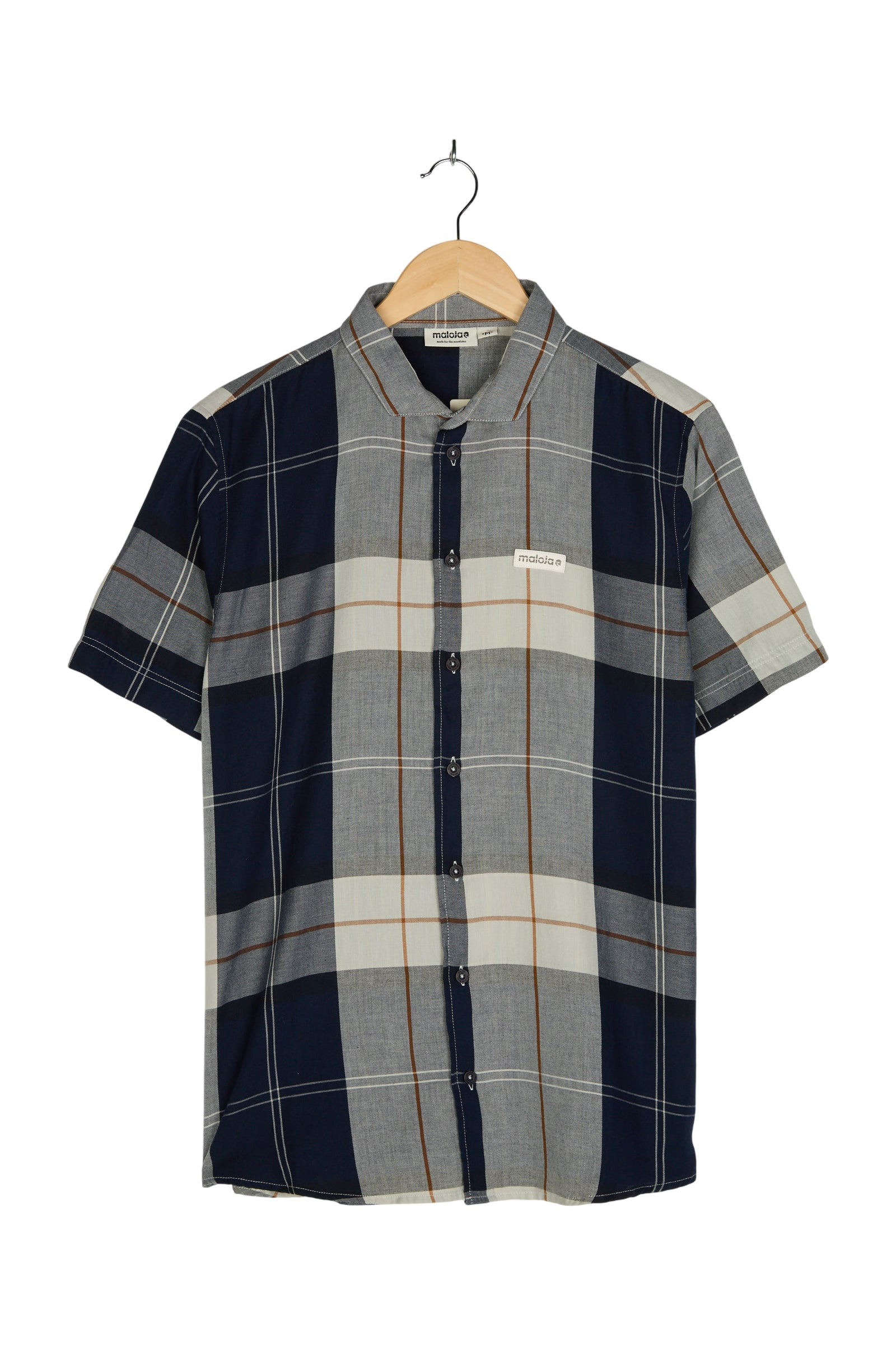 SAGRONM. 1/2 Check Shirt