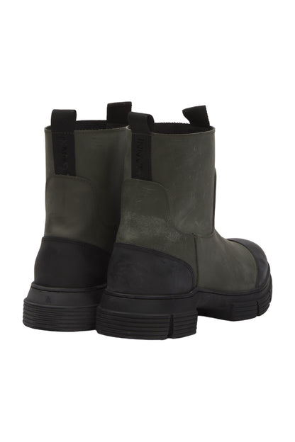 Ganni Gummistiefel Size 41 Grün 