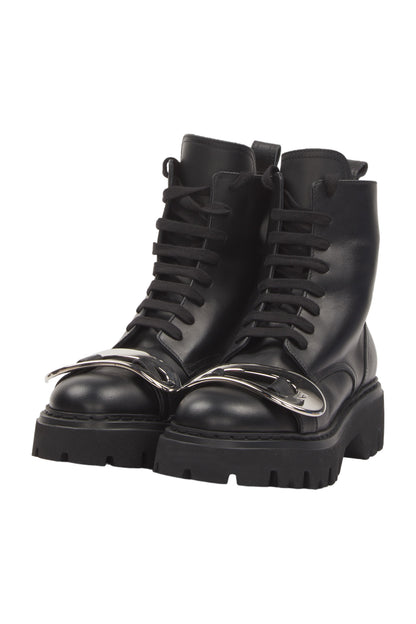 N°21 Schnürstiefeletten Size 40 Schwarz 