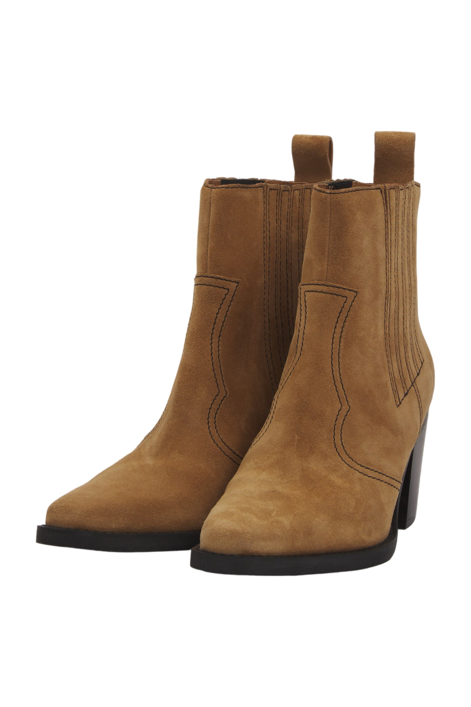 Ganni Stiefeletten Size 39 Bronze 