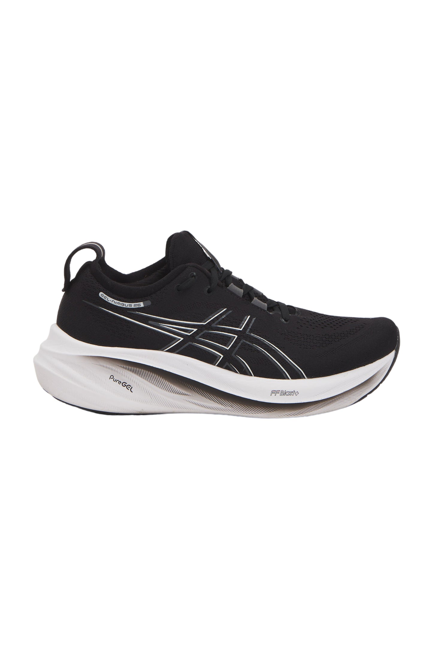 Asics Gel-Nimbus 26 Herren Laufschuhe - Schwarz Graphitgrau