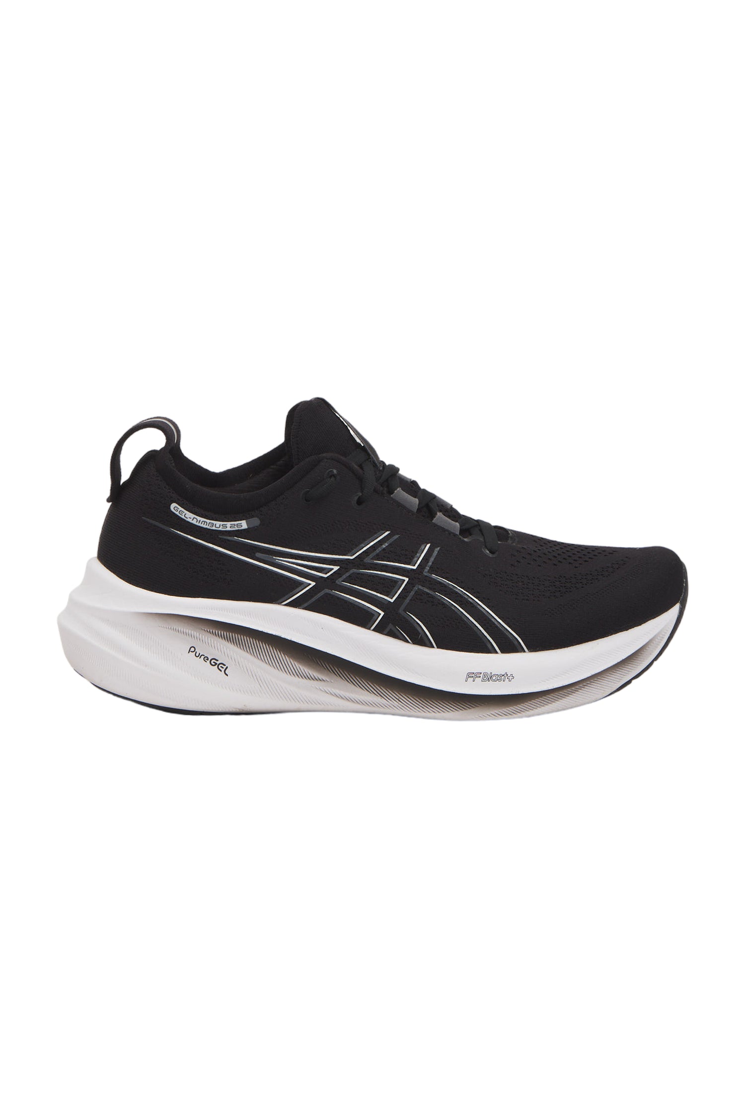 Asics Gel-Nimbus 26 Herren Laufschuhe - Schwarz Graphitgrau