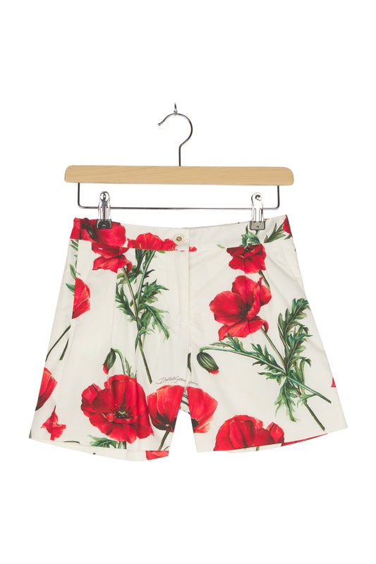 Dolce & Gabbana Shorts Kurze Hose Bedruckt Blumen Floral
