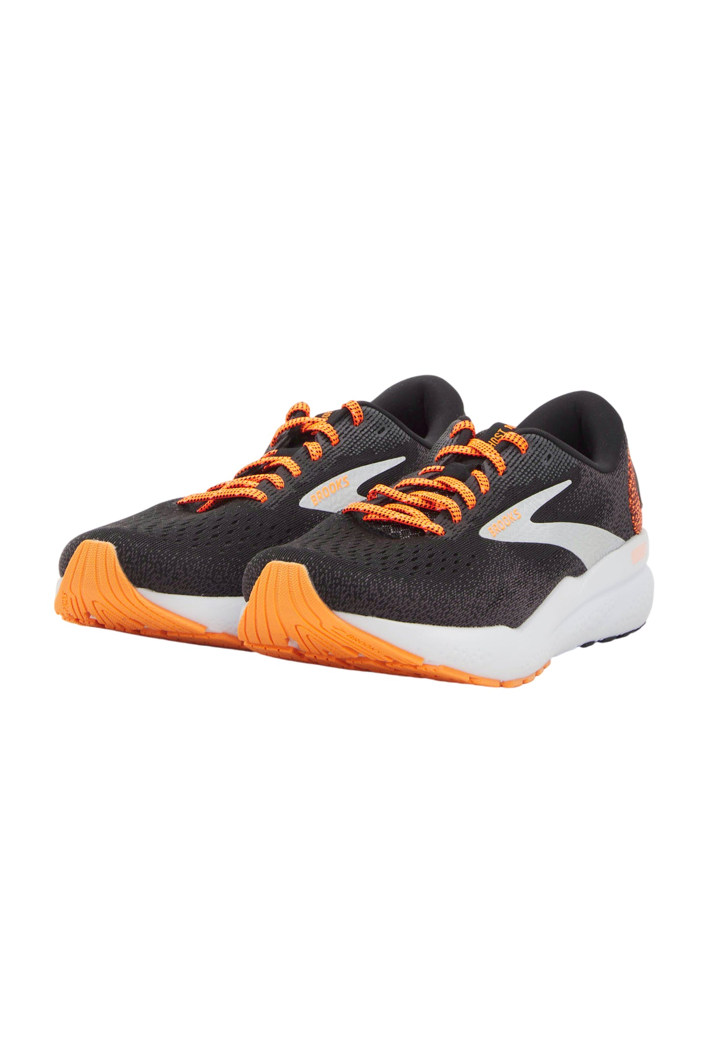 Brooks Ghost 16 Herren Laufschuhe - Schwarz/Orange