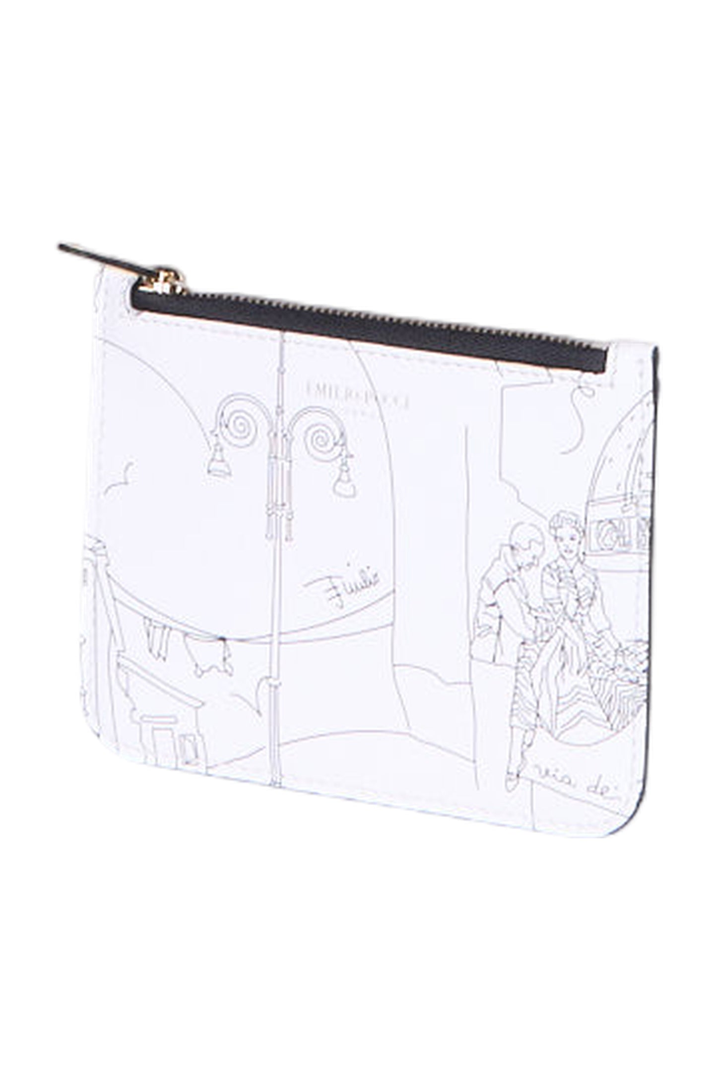 Emilio Pucci Geldbörse Portmonaie Size One Size Weiß 