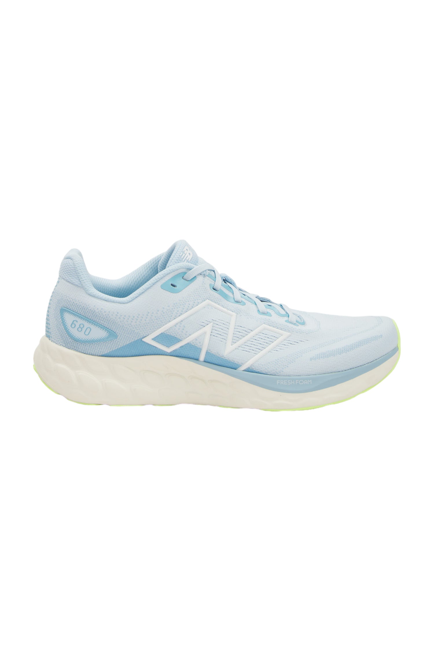 New Balance Damen Fresh Foam 680 V8  Damen Laufschuhe - Quarry Blue/Chrome Blue