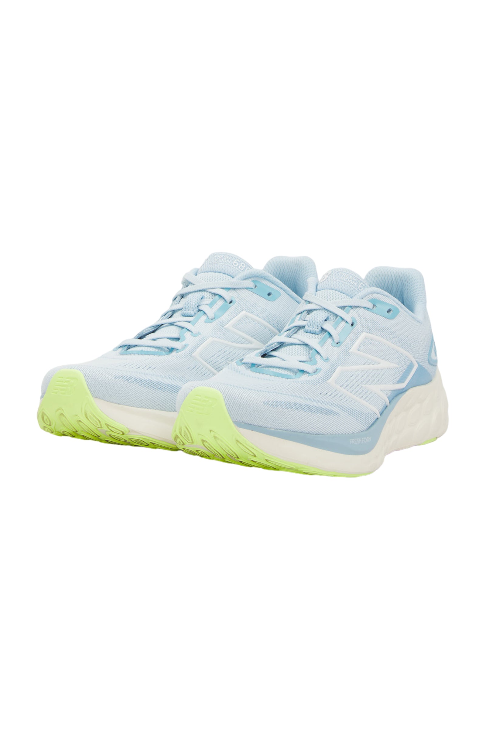 New Balance Damen Fresh Foam 680 V8  Damen Laufschuhe - Quarry Blue/Chrome Blue