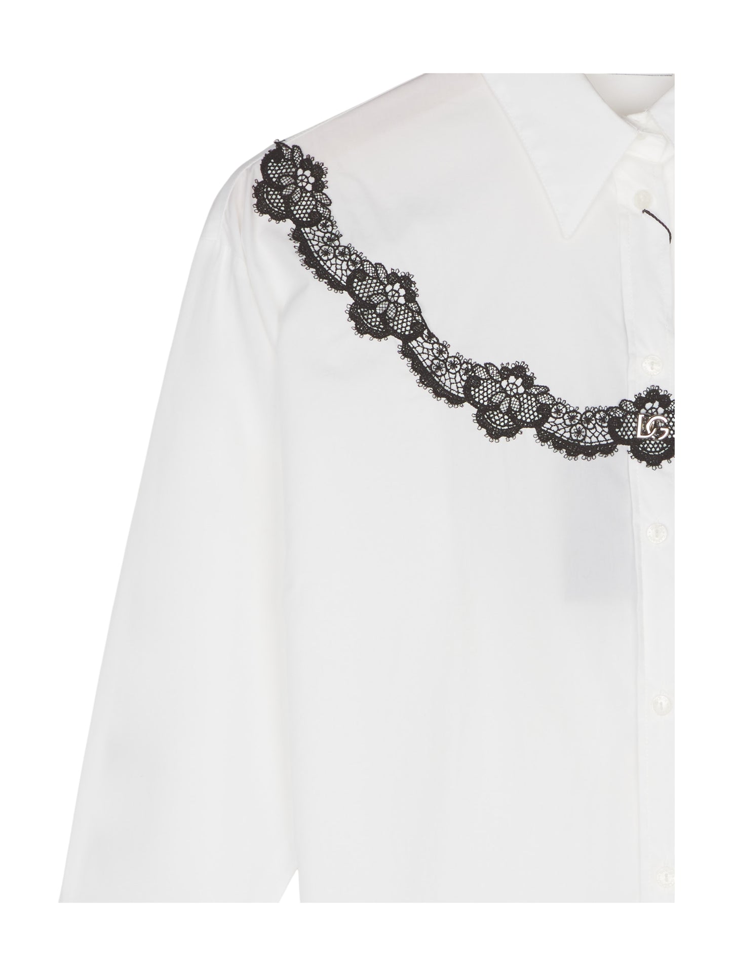 Dolce & Gabbana Bluse mit Spitze