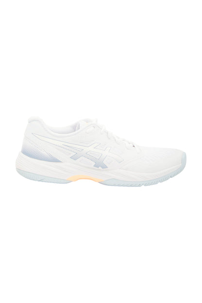 Asics Gel-Court Hunter 3 Damen Hallenschuhe - White/Grey Blue