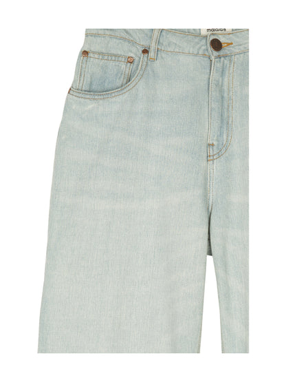 TisensM. Eco Washed Denim Pants