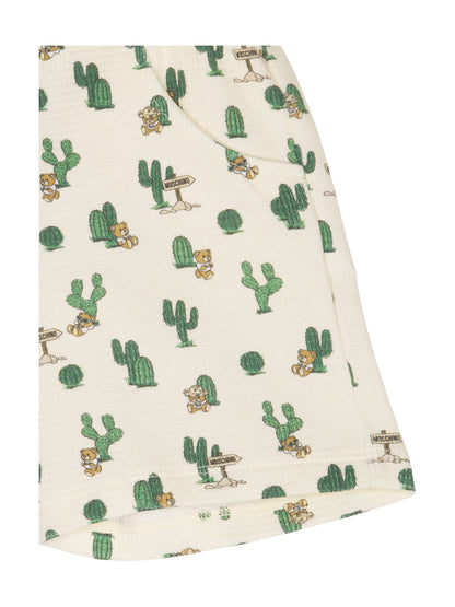 Moschino Shorts Cactus Print